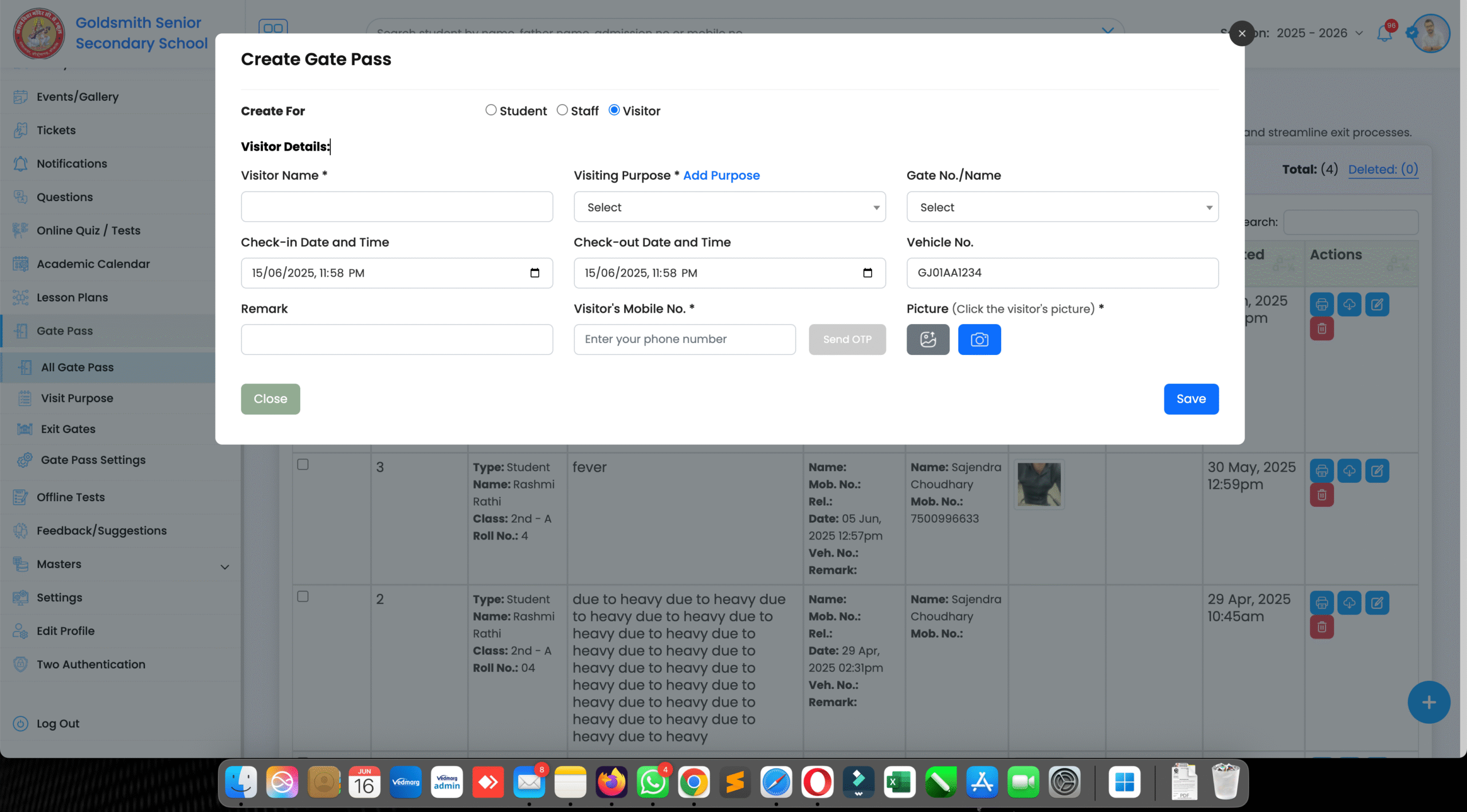 image 1 scaled - #1 OTP Based Gate Pass Management System - How To Setup, Generate, Print