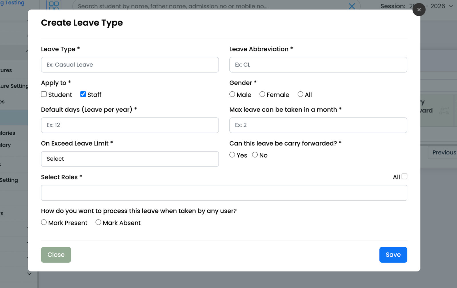 Salary calculation automation in payroll tool