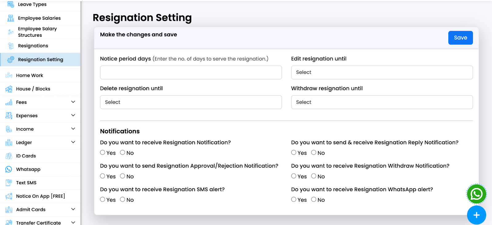 Employee tracking with payroll software