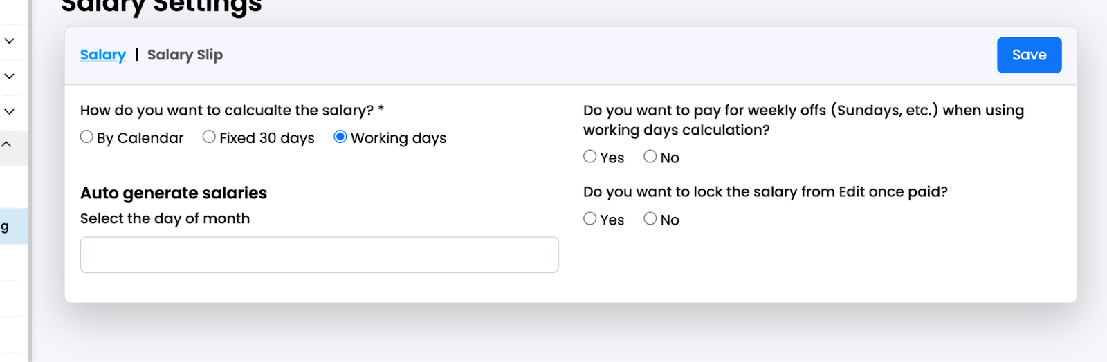 HR and payroll software system 