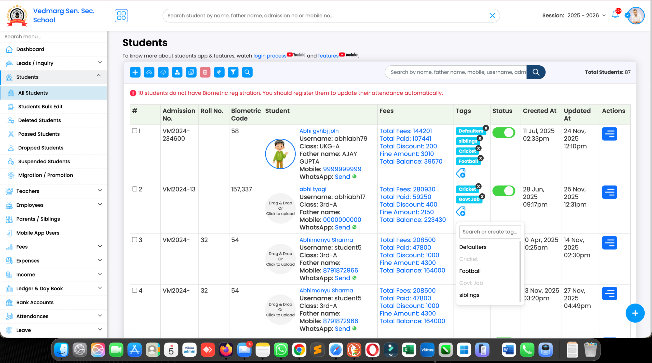 image 1 scaled - #1 Custom Tags Management For Easy Categorization | School, College, Institute