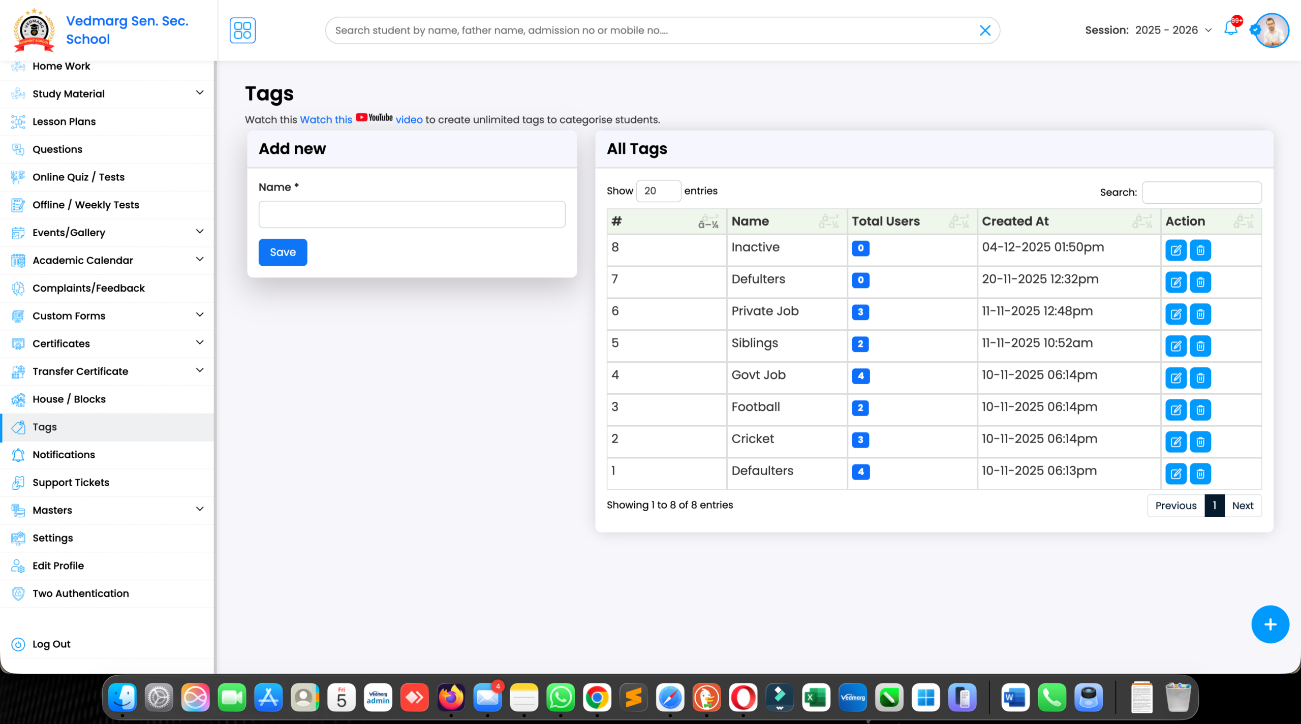 image 3 scaled - #1 Custom Tags Management For Easy Categorization | School, College, Institute