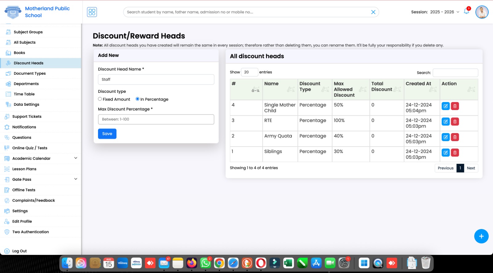 New Update-Vedmarg ERP