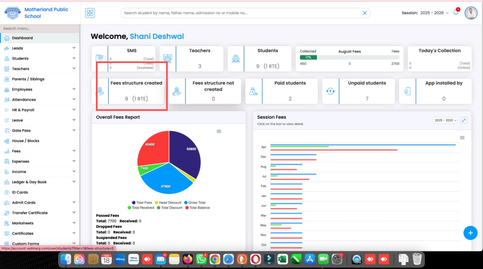 RTE Update-Vedmarg ERP