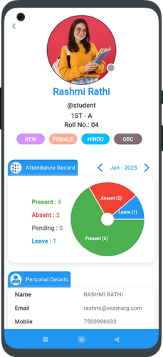 Teacher attendance - biometric attendance management
